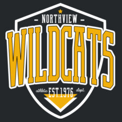 NV Wildcats Shield Crewneck Sweatshirt Design
