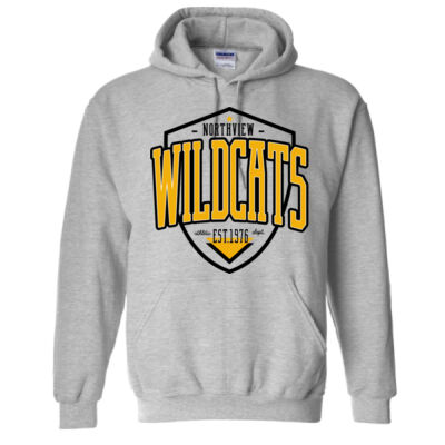 NV Wildcats Shield Hoodie Thumbnail