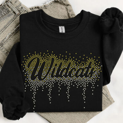 Scatter Rhinestone Crewneck Sweatshirt Thumbnail
